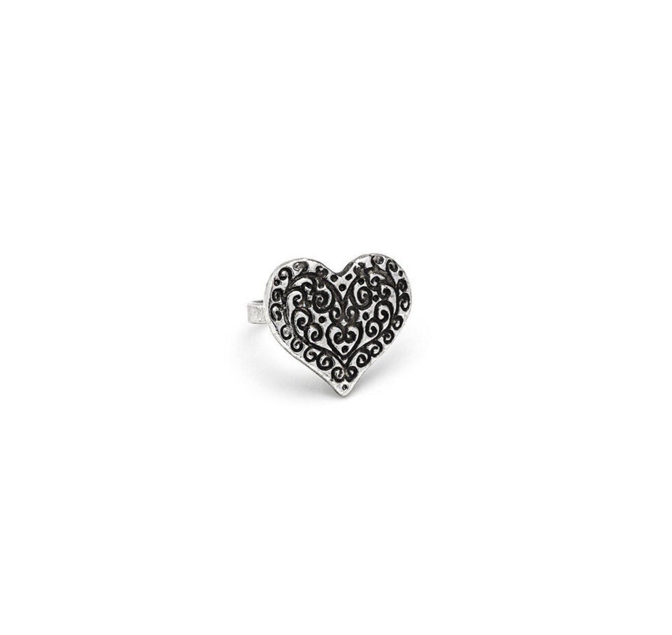 Vestopazzo mi5079 anello cuore vintage