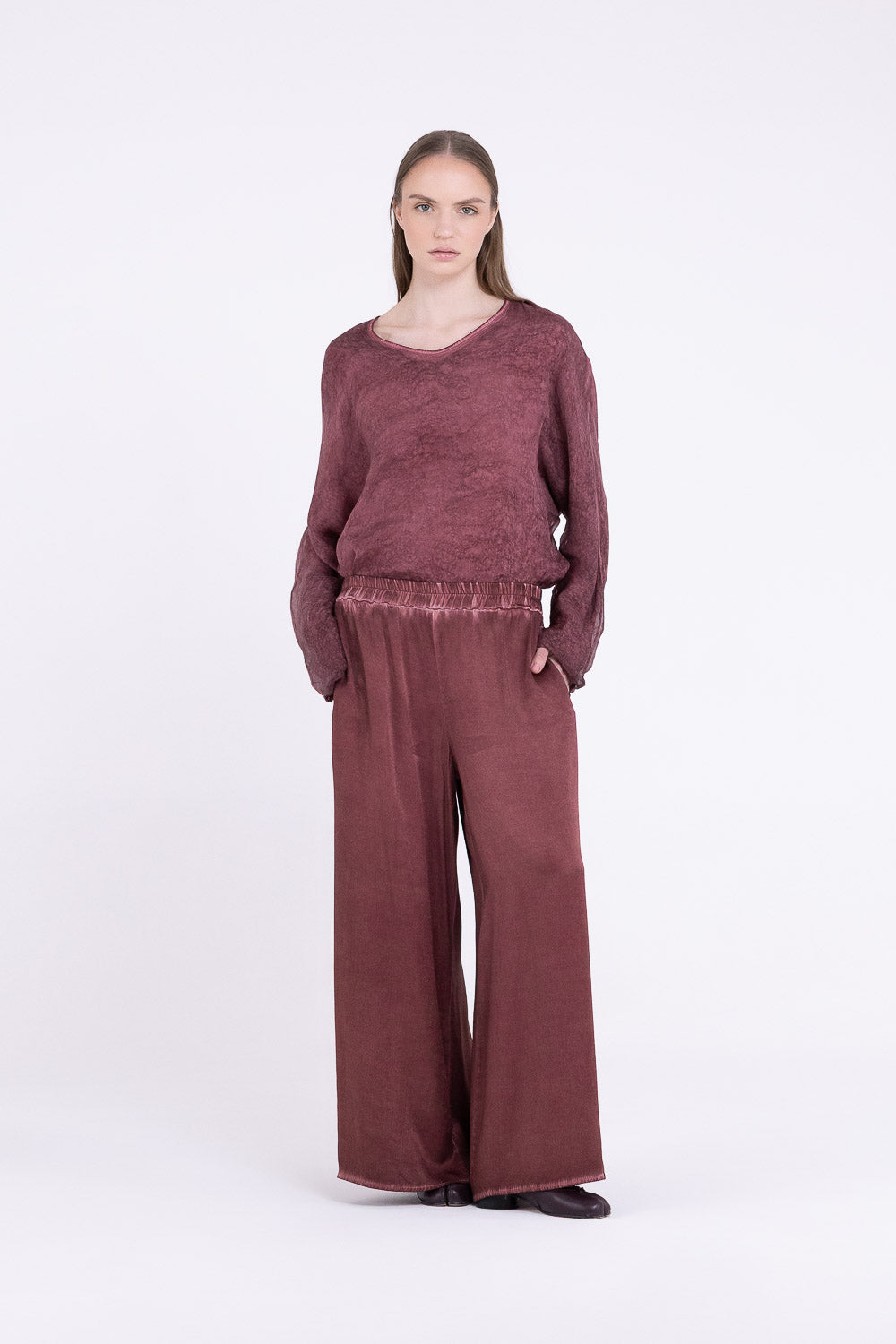 Sanctamuerte S380 Pantalone Palazzo ( diversi colori)