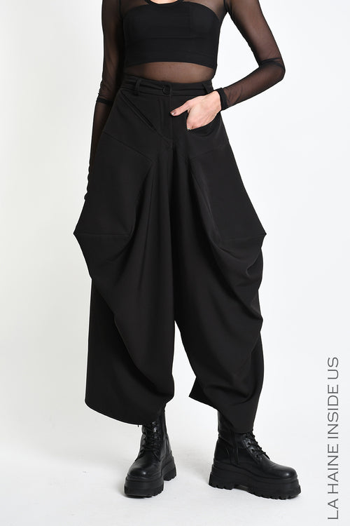LH W5517 TROUSER Over Tecno Stretch Black