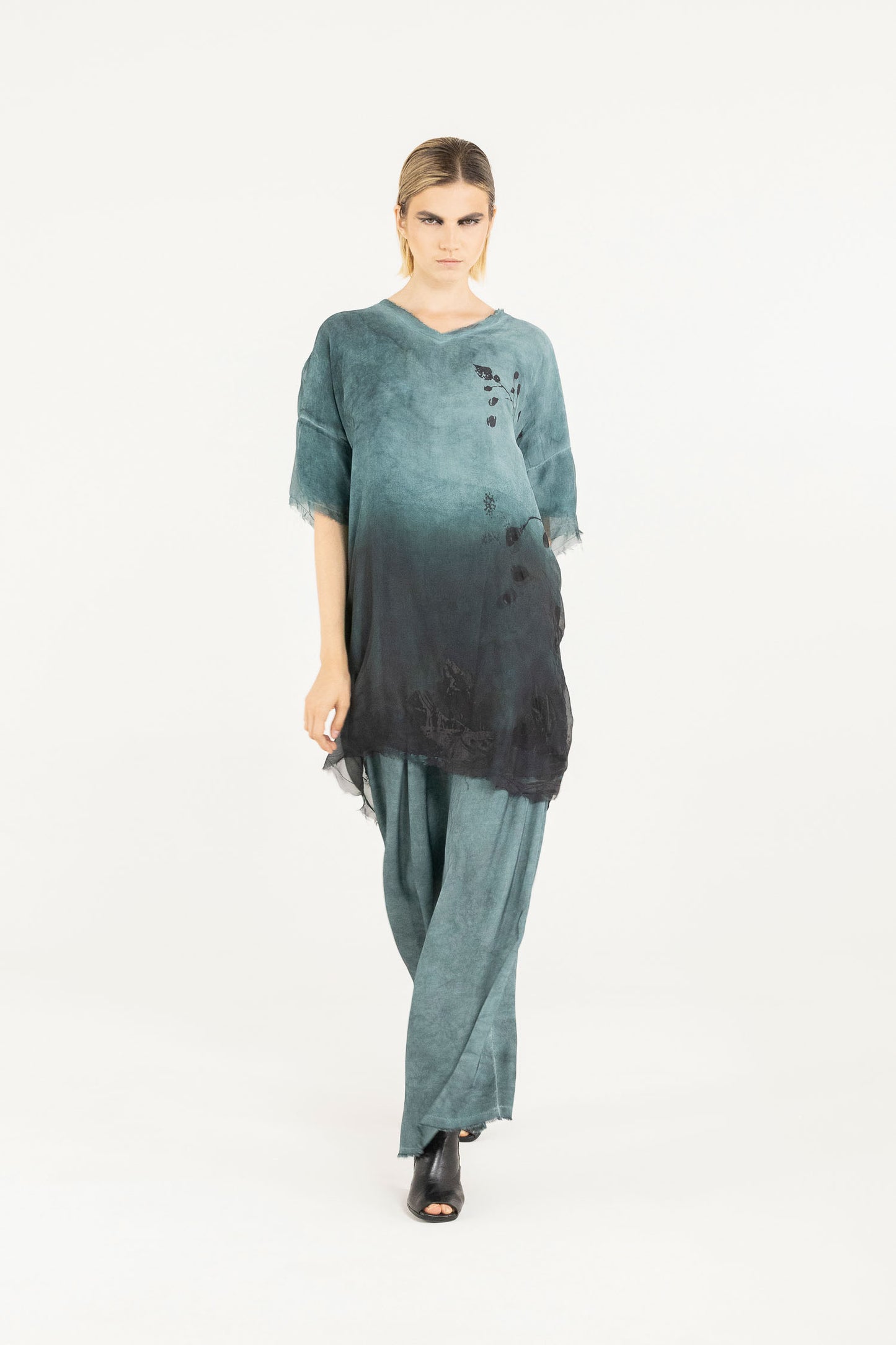 Sanctamuerte s287 t-shirt dress