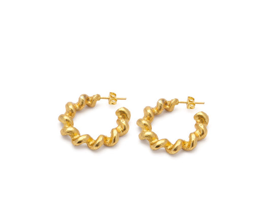 Vestopazzo dd16133 orecchini semicerchio torchon