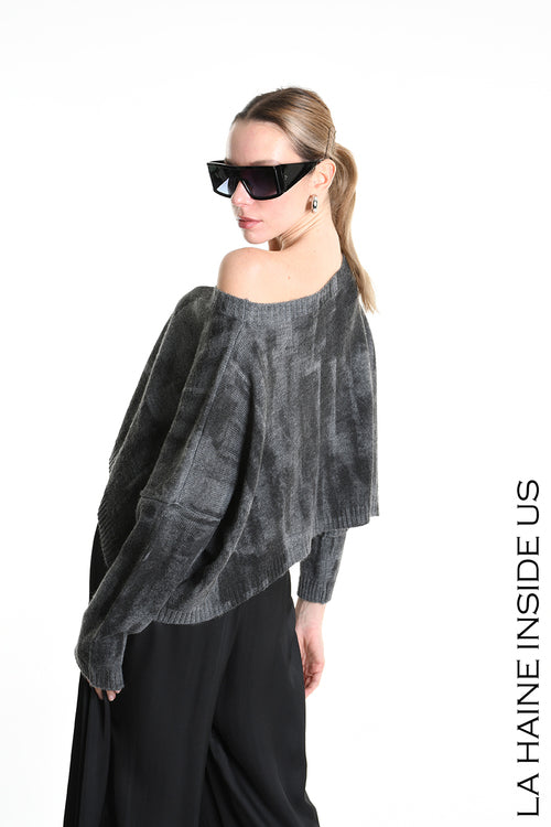 LH  W5134 MAGLIA Crop Over Finezza 7 ( diversi colori)