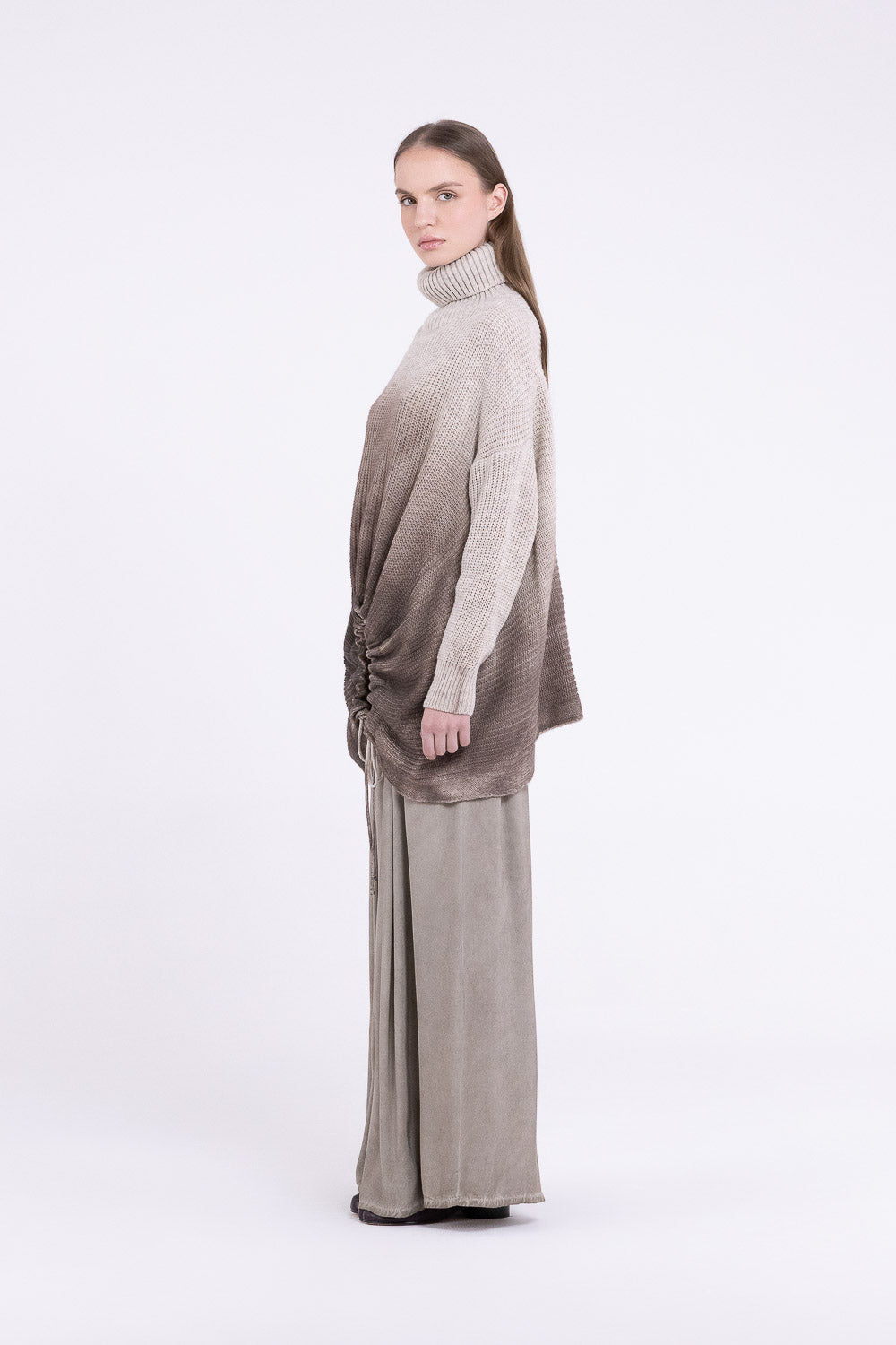 Sanctamuerte S394 Maxi Maglia collo alto ( diversi colori )