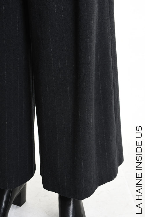 LH W5144 TROUSER Wide Fit Blend Cotton Black