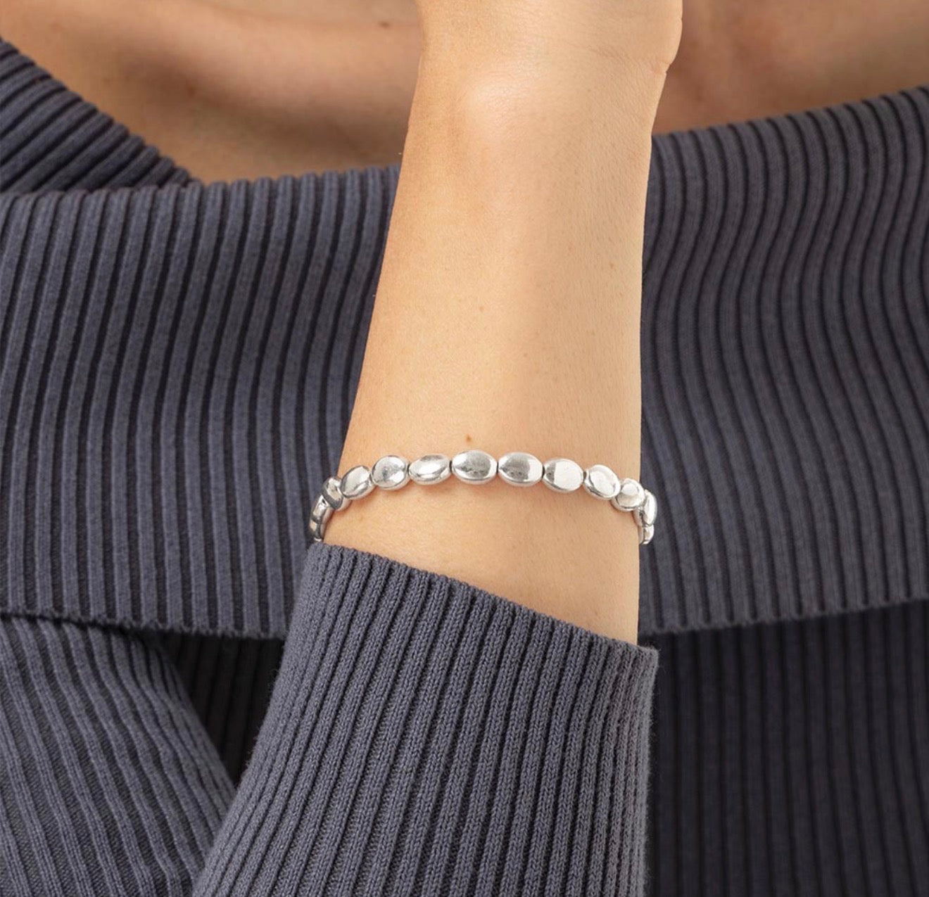 Vestopazzo lo00185 bracciale elastico ovali bombati
