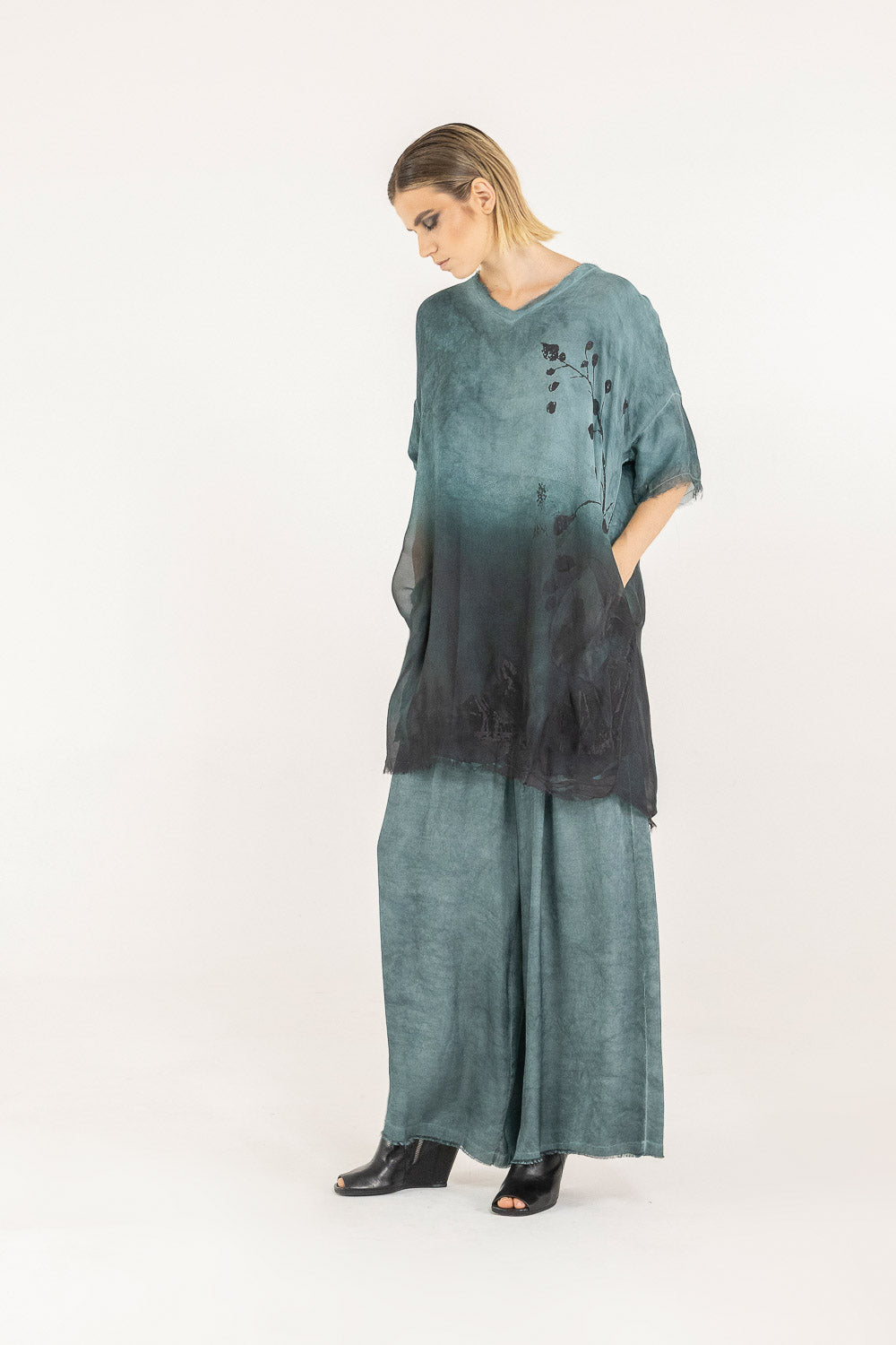 Sanctamuerte s287 t-shirt dress