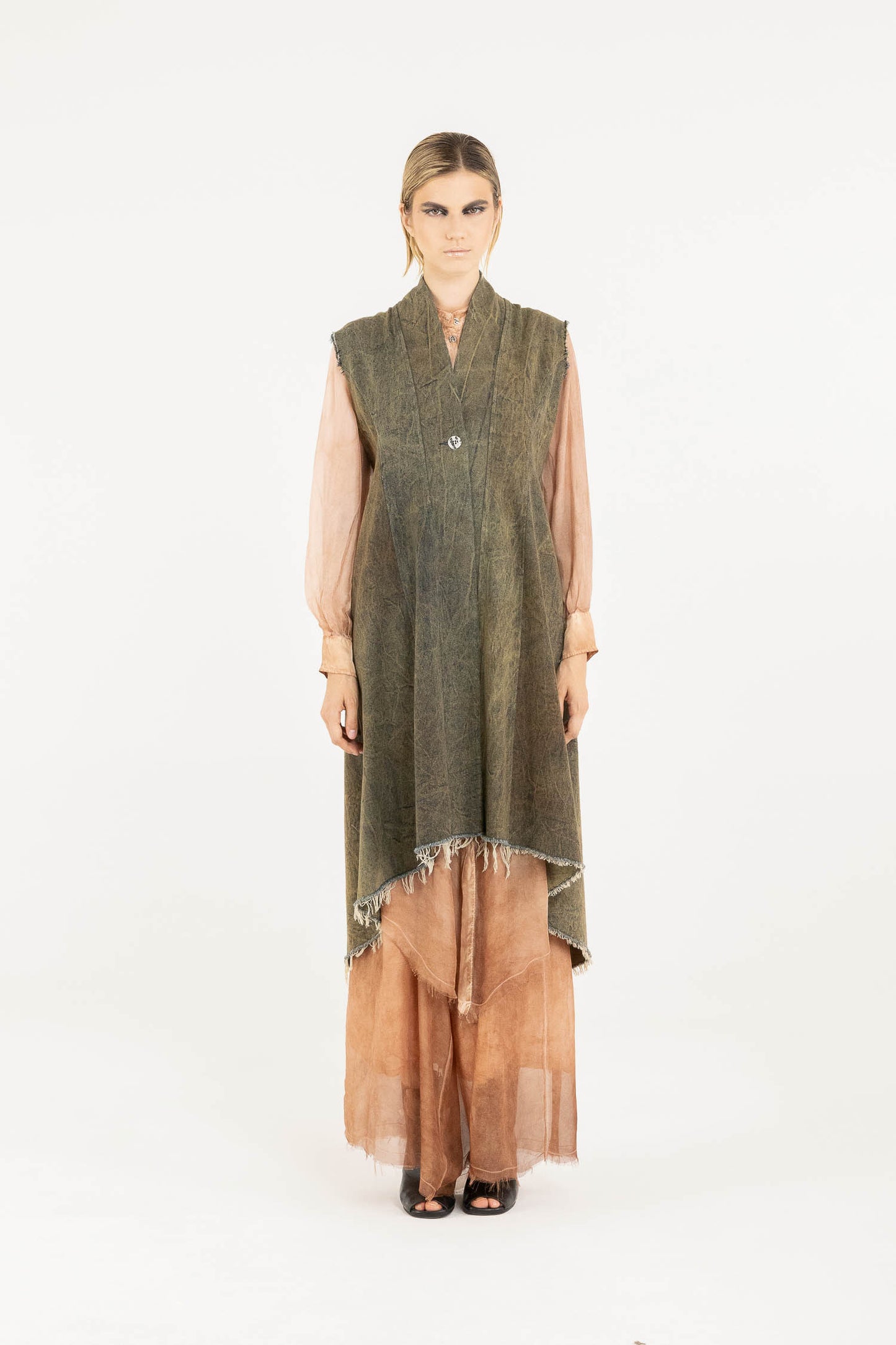 Sanctamuerte S340 Gilet Jeans