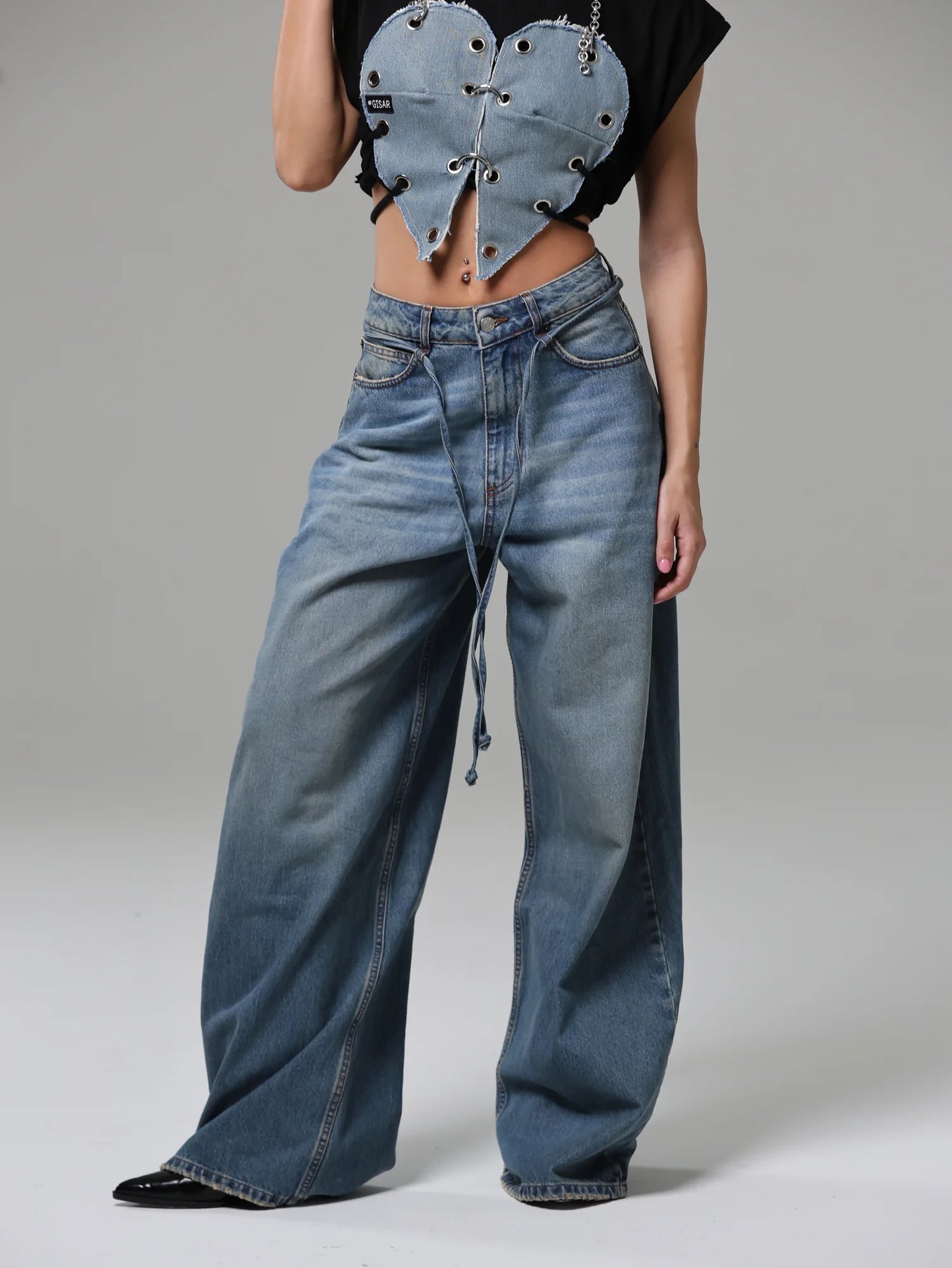 GISAR Jeans Wide leg