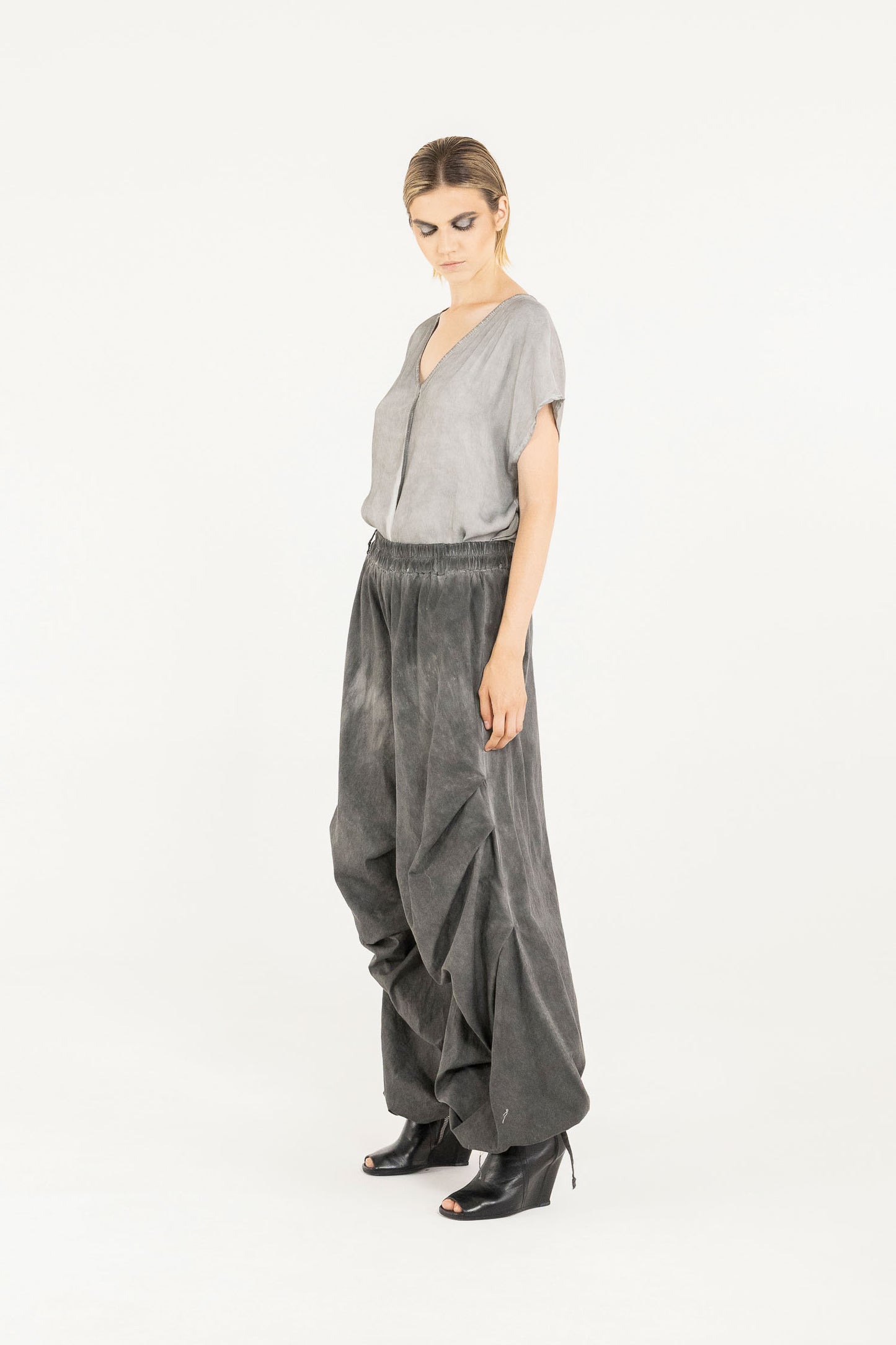 Sanctamuerte S347 pantalone ampio