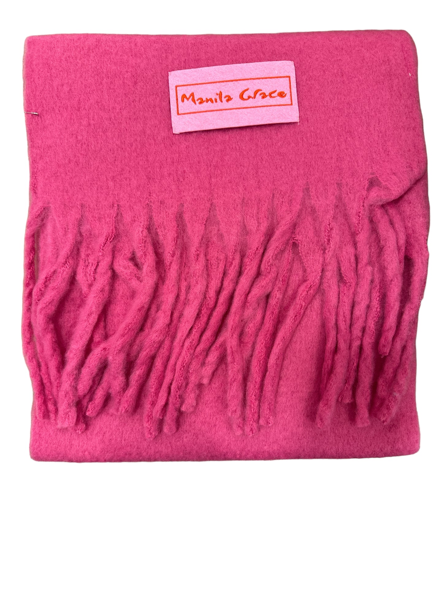 Manila Grace MG1837 Sciarpa frange (diversi colori) – Dipiu Boutique