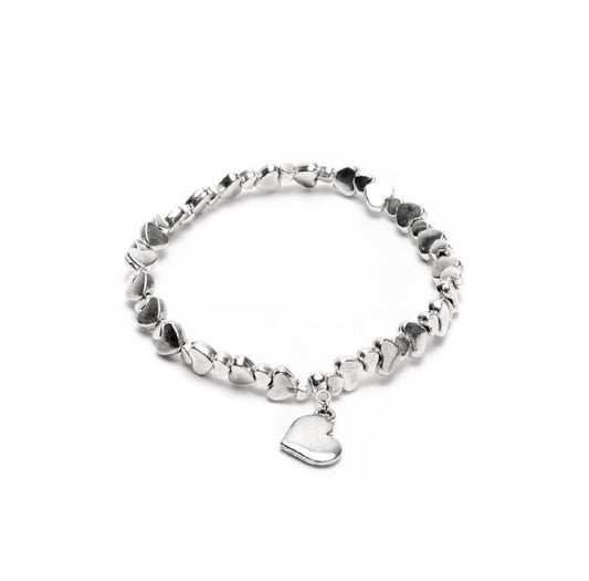 Vestopazzo bracciale elastico cuore LO00057