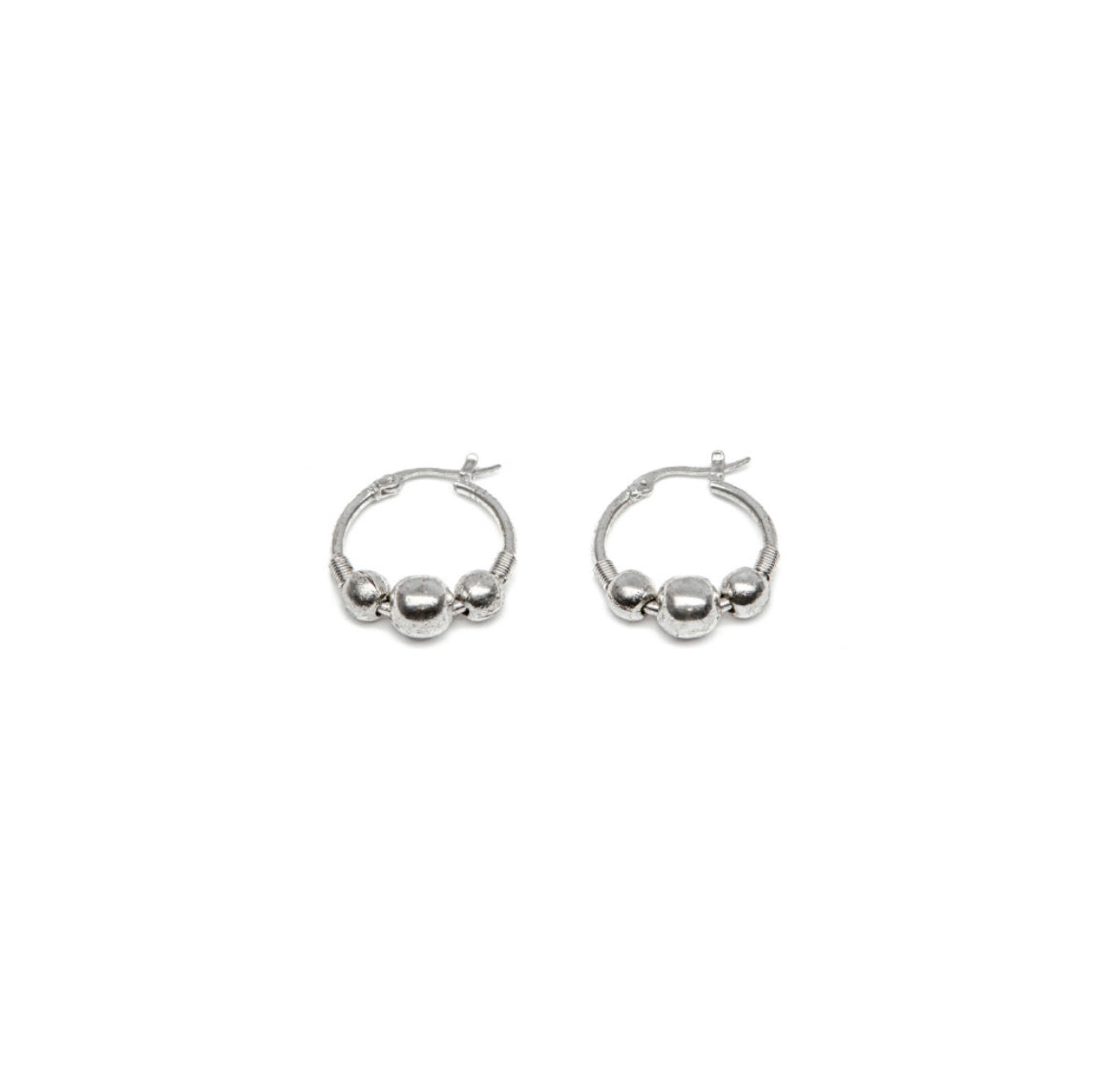 Vestopazzo Mi3108 3-sphere hoop earrings 