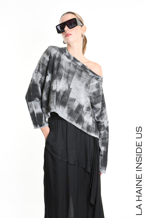 LH  W5134 MAGLIA Crop Over Finezza 7 ( diversi colori)