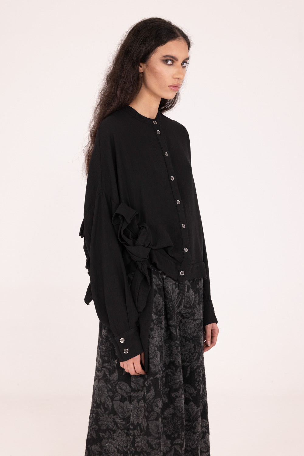 Sanctamuerte S184 Camicia corta over