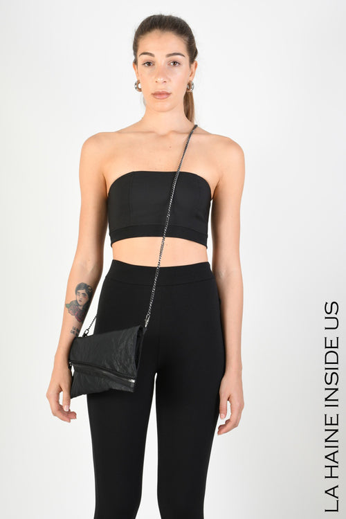 LH LW791 POCHETTE Nylon & Cloth Black FW 25/26