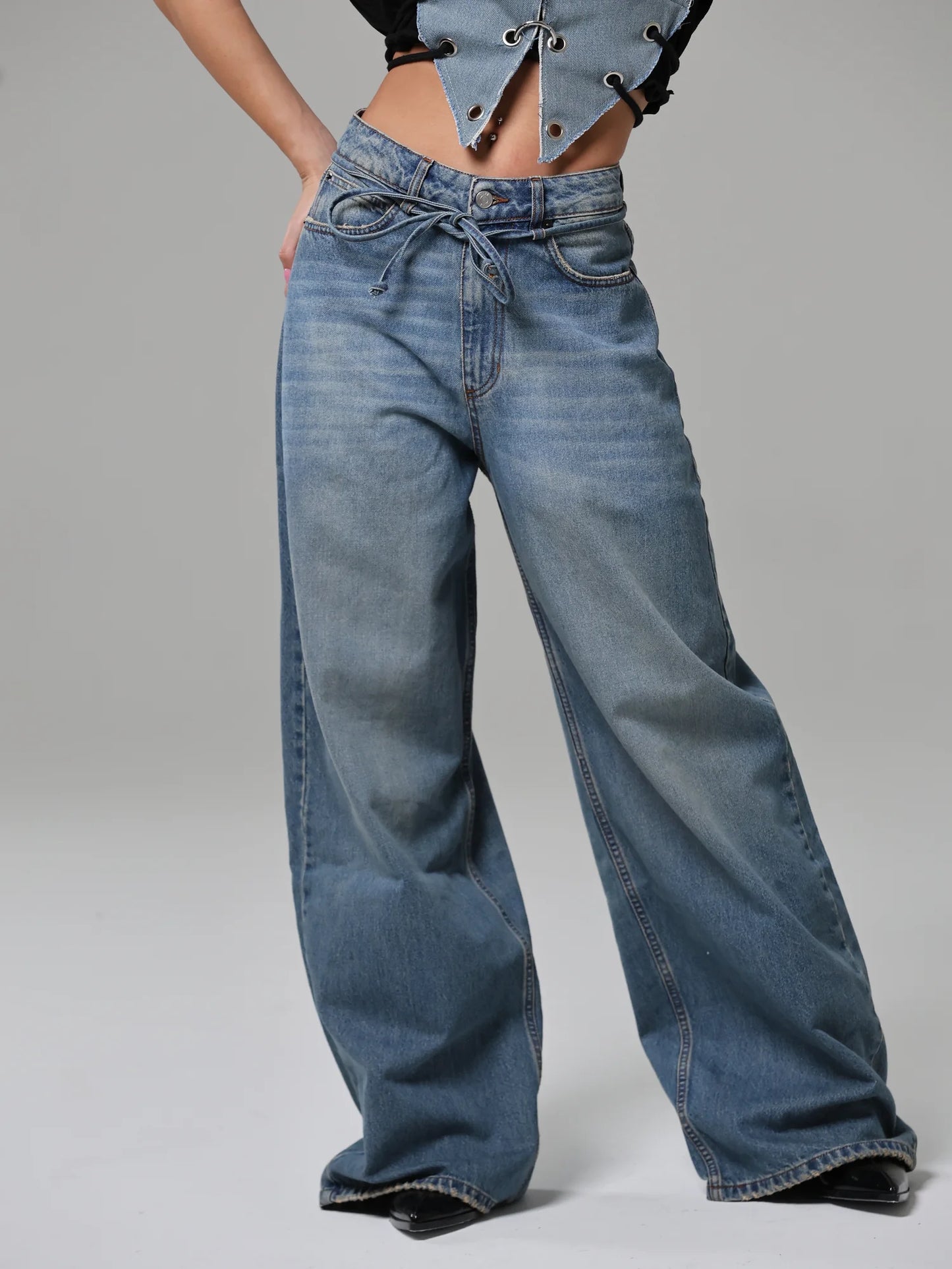 GISAR Jeans Wide leg