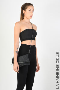 LH LW791 POCHETTE Nylon & Cloth Black FW 25/26