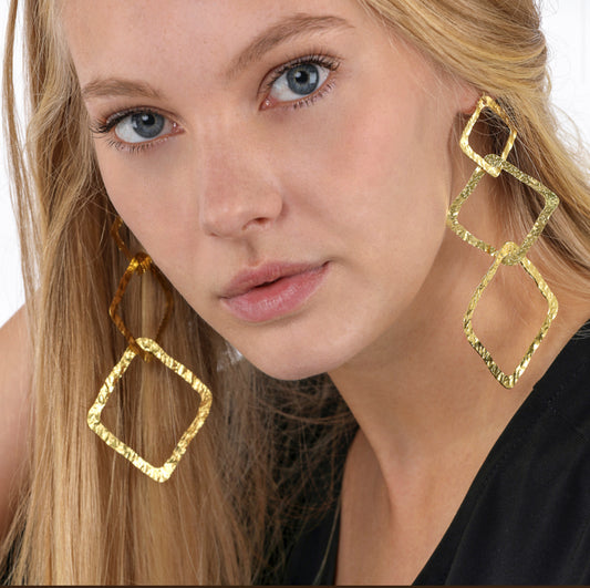 Vestopazzo rhombus earrings DD16076 