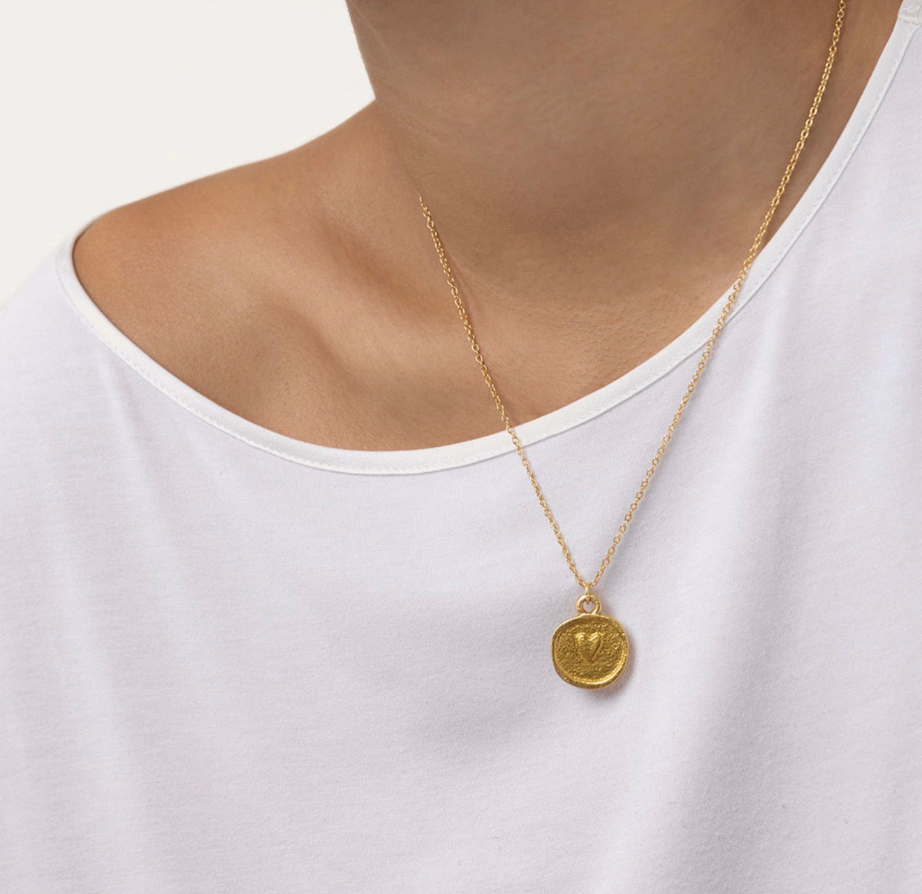 Vestopazzo dd02059 pendente moneta cuore