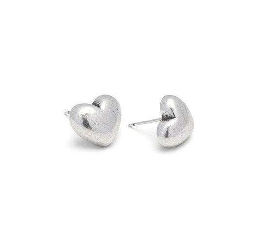 Vestopazzo lo80333 orecchini cuore bombato