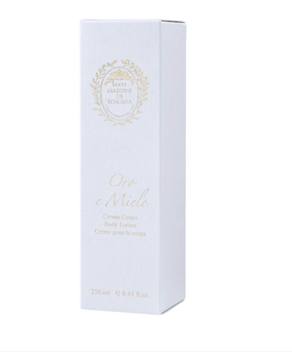 Giardini di Toscana - Crema corpo- Oro e miele - 250 ml