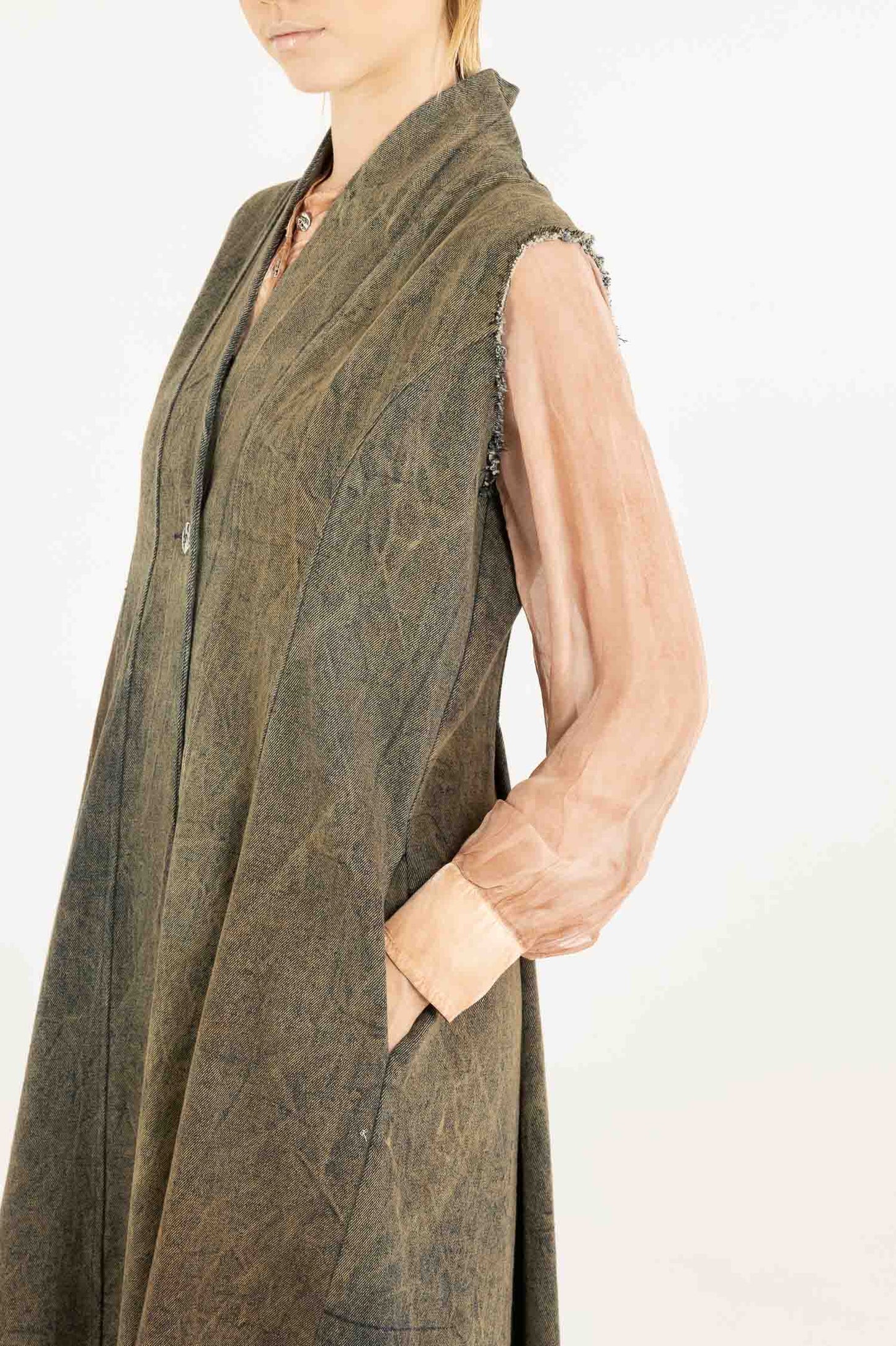 Sanctamuerte S340 Gilet Jeans