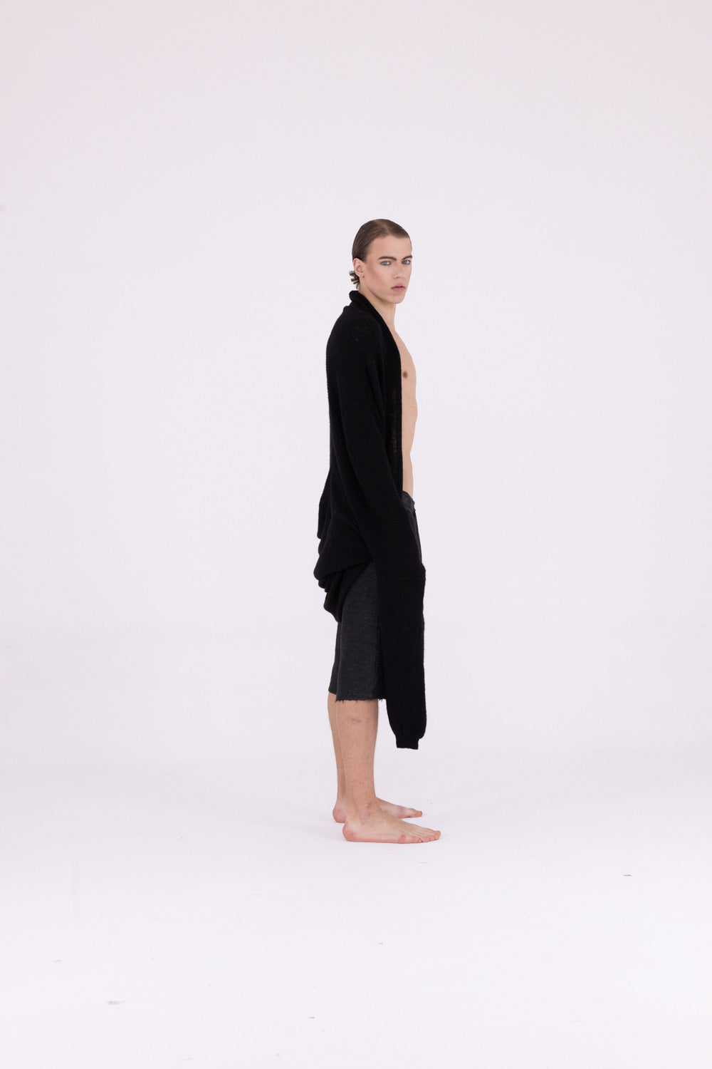 Sanctamuerte SX47 cardigan over