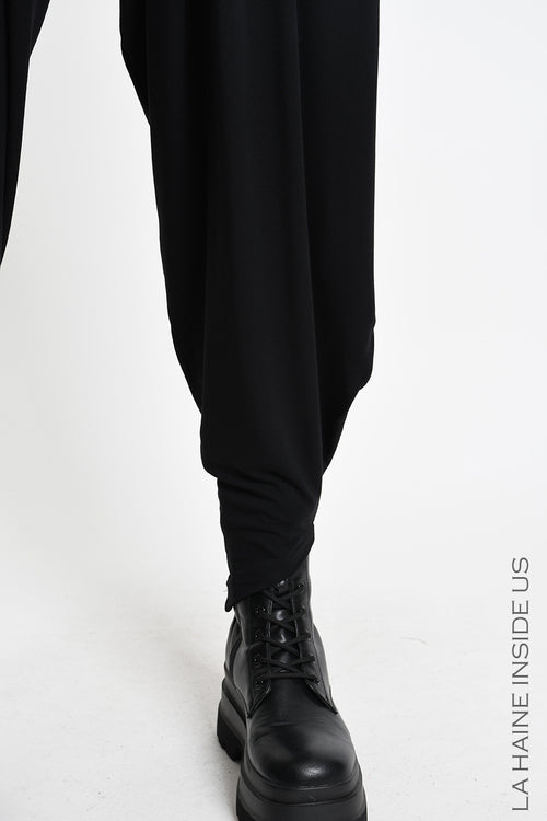 LH W5392 TROUSERS Balloon in Bamboo Jersey