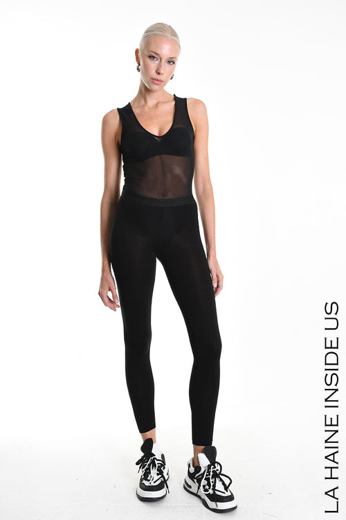 LH HEL LEGGINGS Jersey Viscose Black FW 25/26