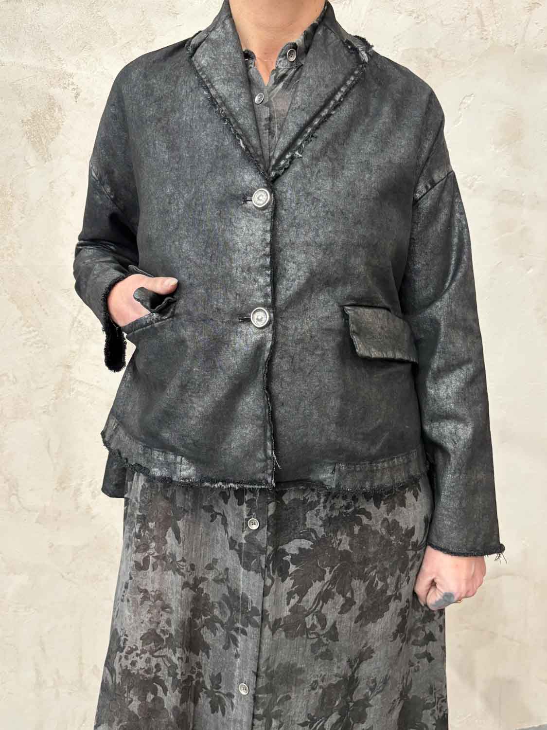 Sanctamuerte S229 giacca boxy