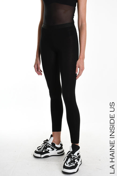 LH HEL LEGGINGS Jersey Viscose Black FW 25/26