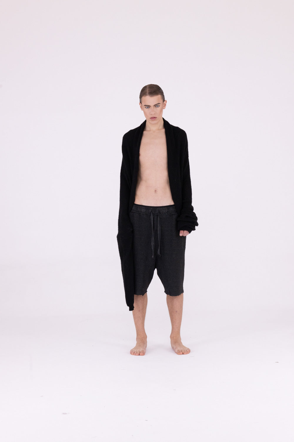 Sanctamuerte SX47 cardigan over