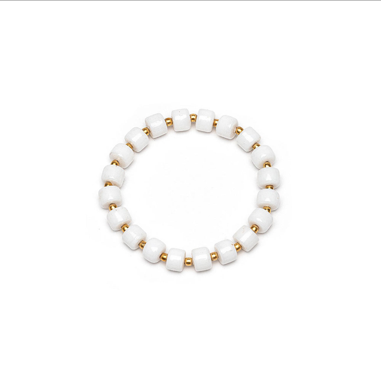 Vestopazzo ATH2003 bracciale elastico cilindri bianco