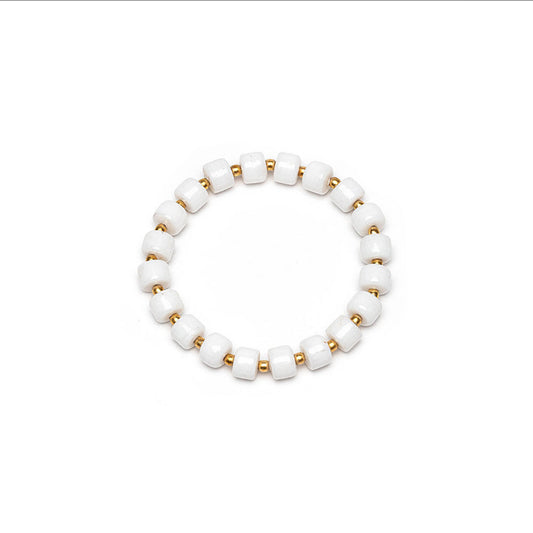 Vestopazzo ATH2003 bracciale elastico cilindri bianco