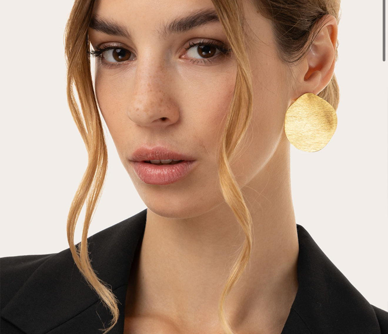 Vestopazzo dd16159 orecchini placca tondo