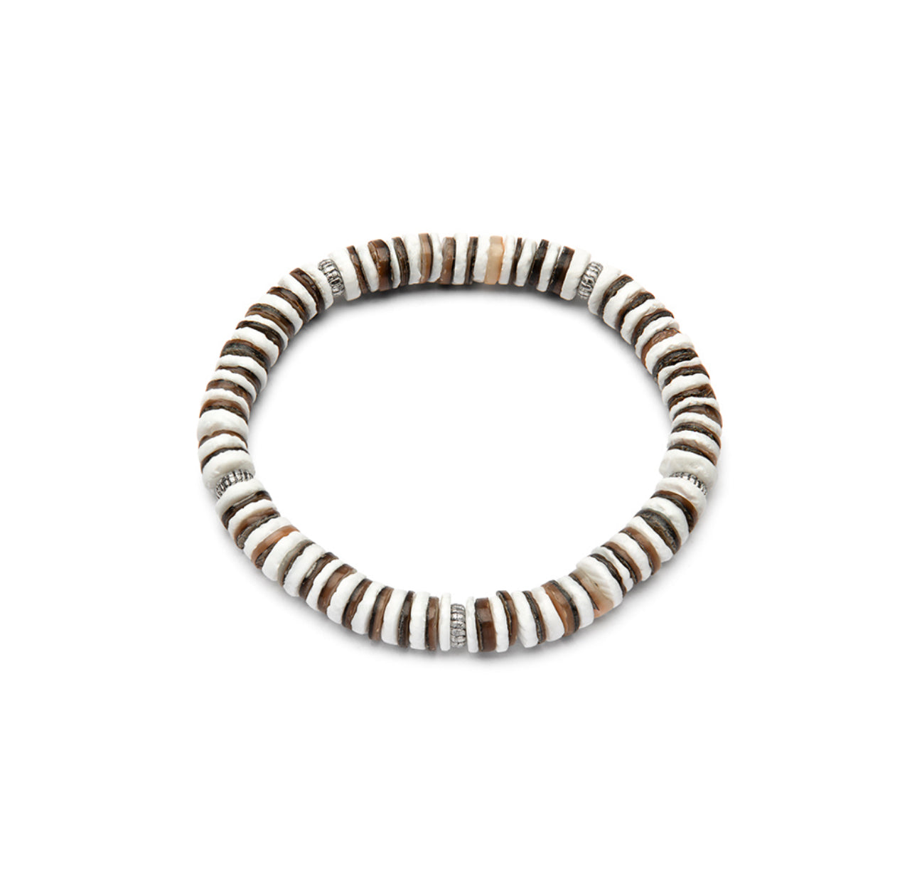 Vestopazzo lom1036 bracciale elastico uomo conchiglia