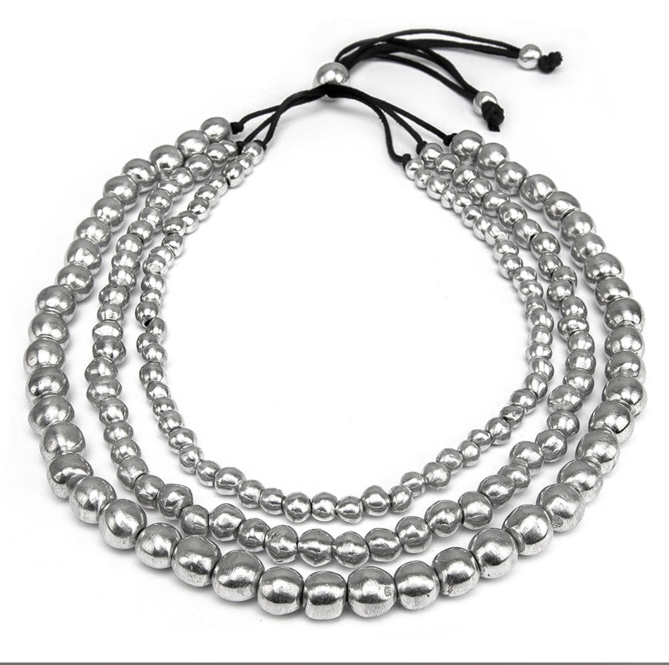 Vestopazzo al02184 collier 3 fila boules