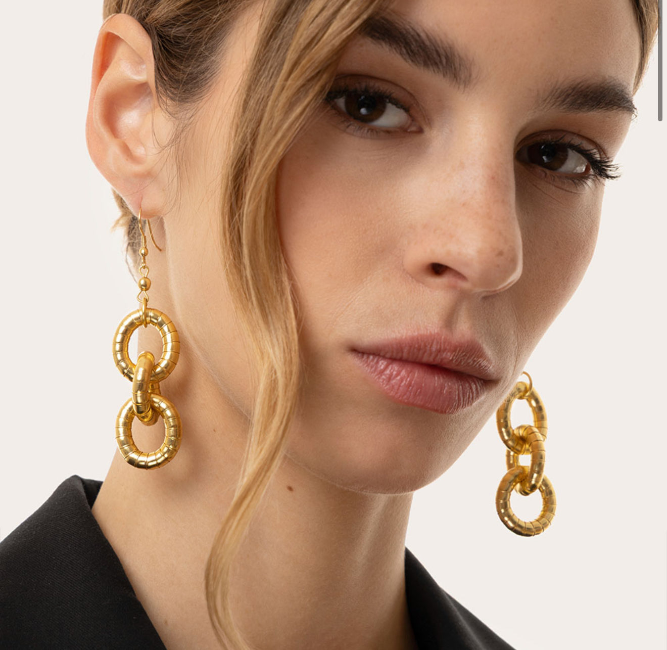 Vestopazzo dd16157 orecchini serpente catena