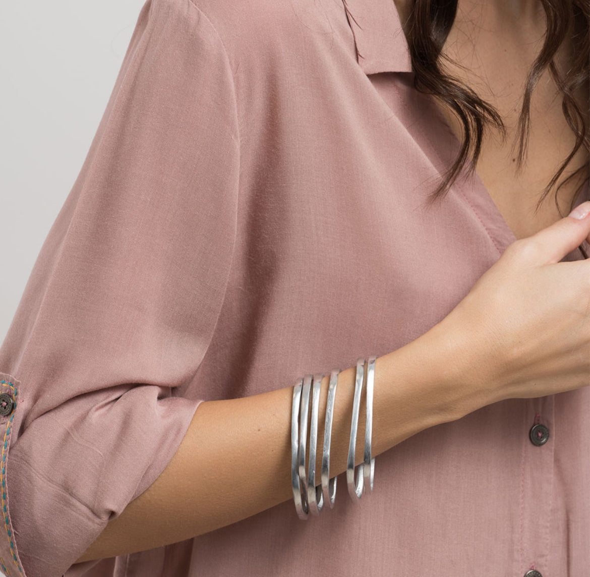 Vestopazzo Glattes rundes Armband AL00027 