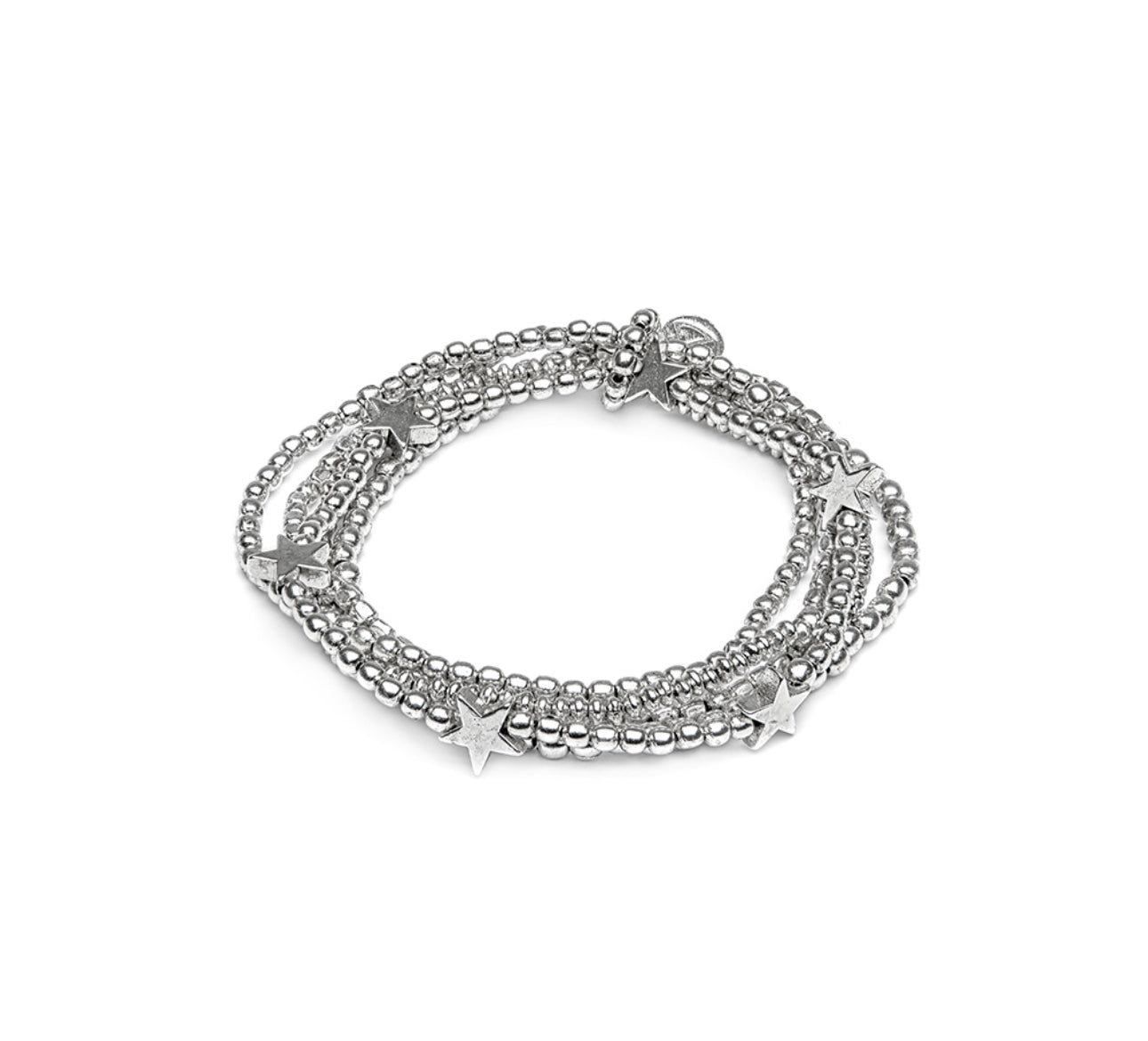 Vestopazzo mi2096 bracciale elastico 5fili mix stelle