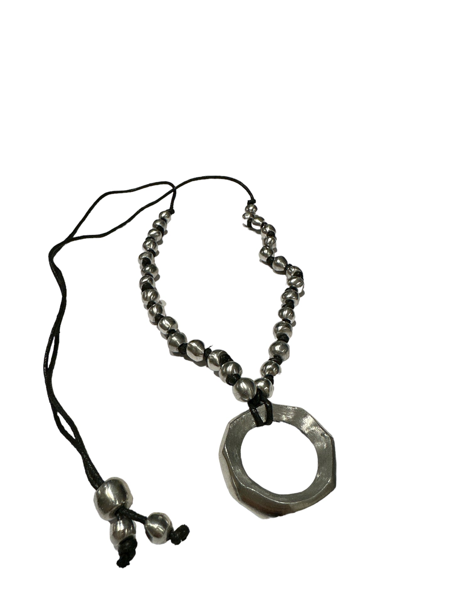 Vestopazzo Collier boule cercle irregulier AL02220