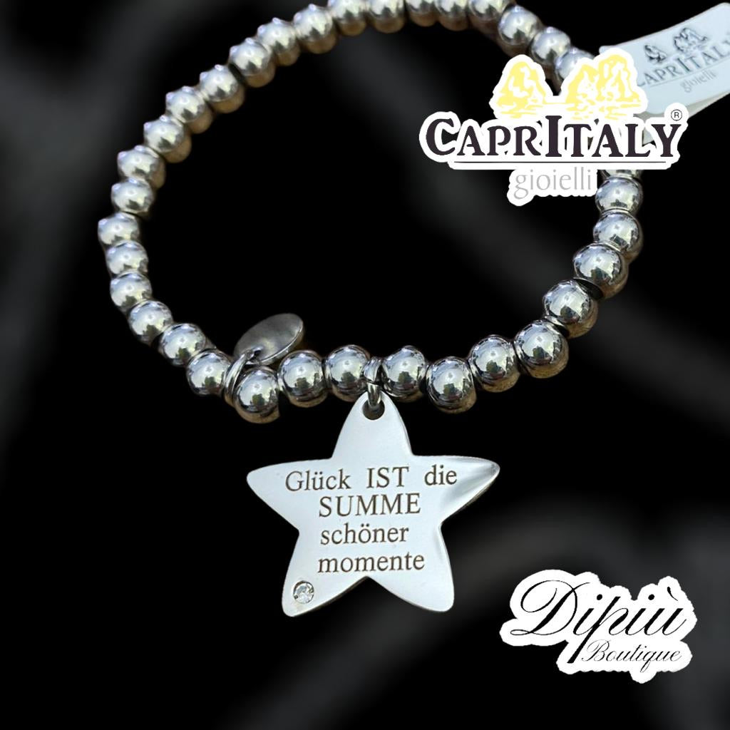 CaprItaly Jewelery with phrases in German (different models)